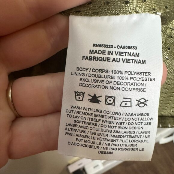 Nike Dri-Fit KD Mesh Tank Top Easy Green Black Jersey Men's Size Large Bandana - Picture 6 of 10